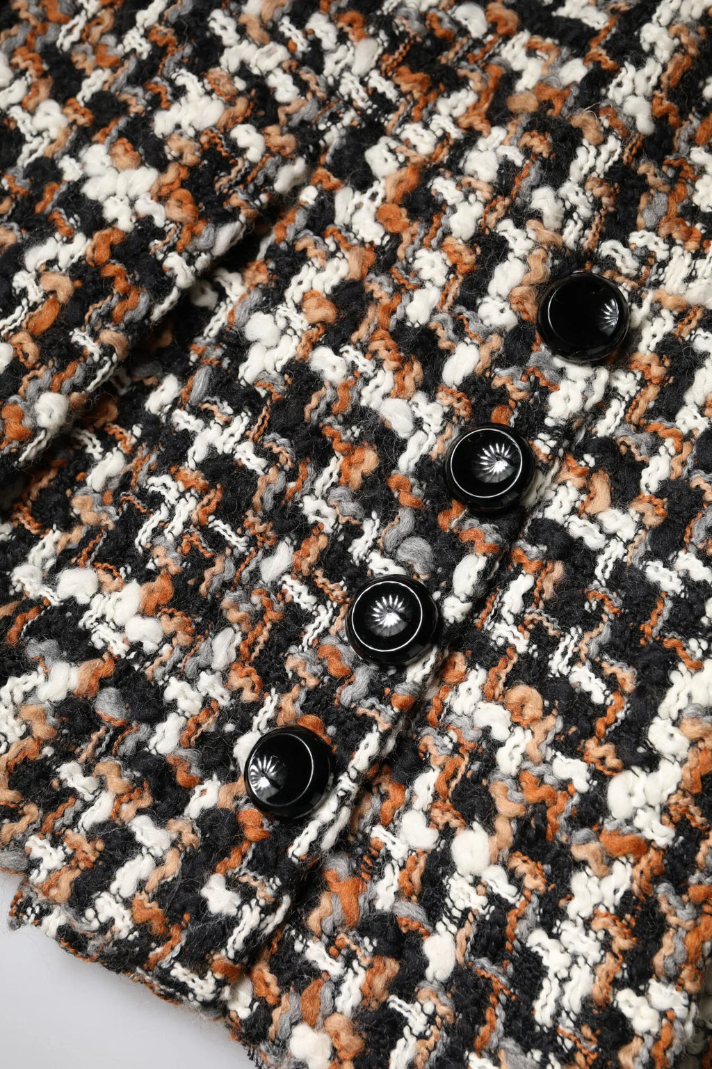 Dolce & Gabbana Multicolor High Waist Tartan Tweed Mini Skirt - Zeiniez