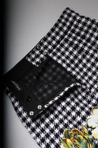 Dolce & Gabbana Multicolor Floral Print High Waist Pencil Cut Skirt - Zeiniez