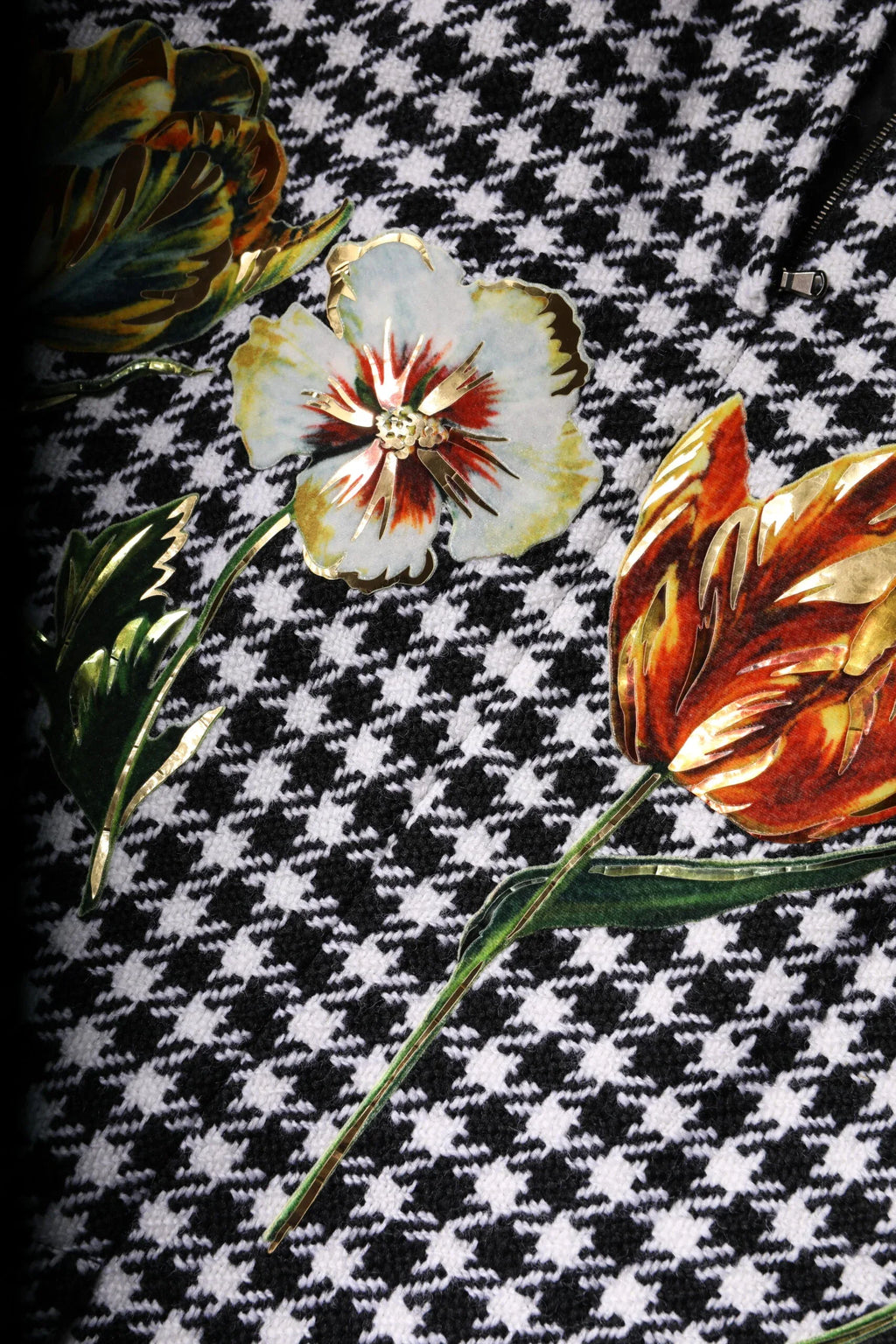 Dolce & Gabbana Multicolor Floral Print High Waist Pencil Cut Skirt - Zeiniez