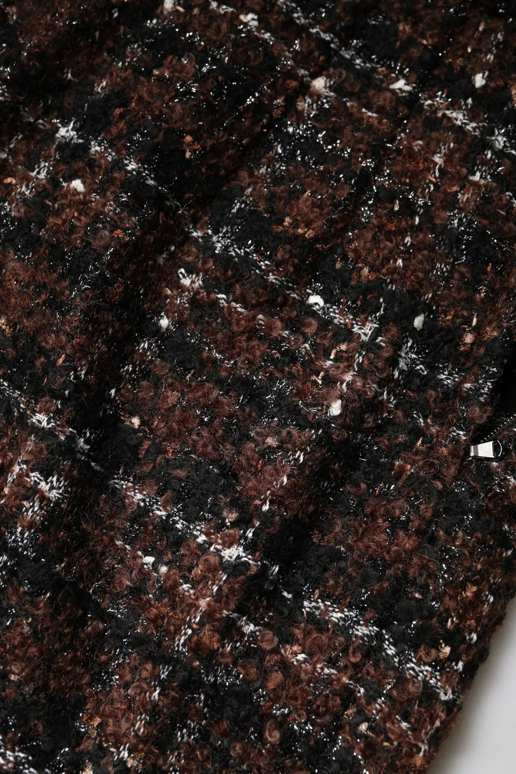 Dolce & Gabbana Multicolor High Waist Tartan Tweed Pencil Cut Skirt - Zeiniez