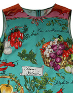 Dolce & Gabbana Multicolor Floral Silk Sleeveless Tank Top - Zeiniez
