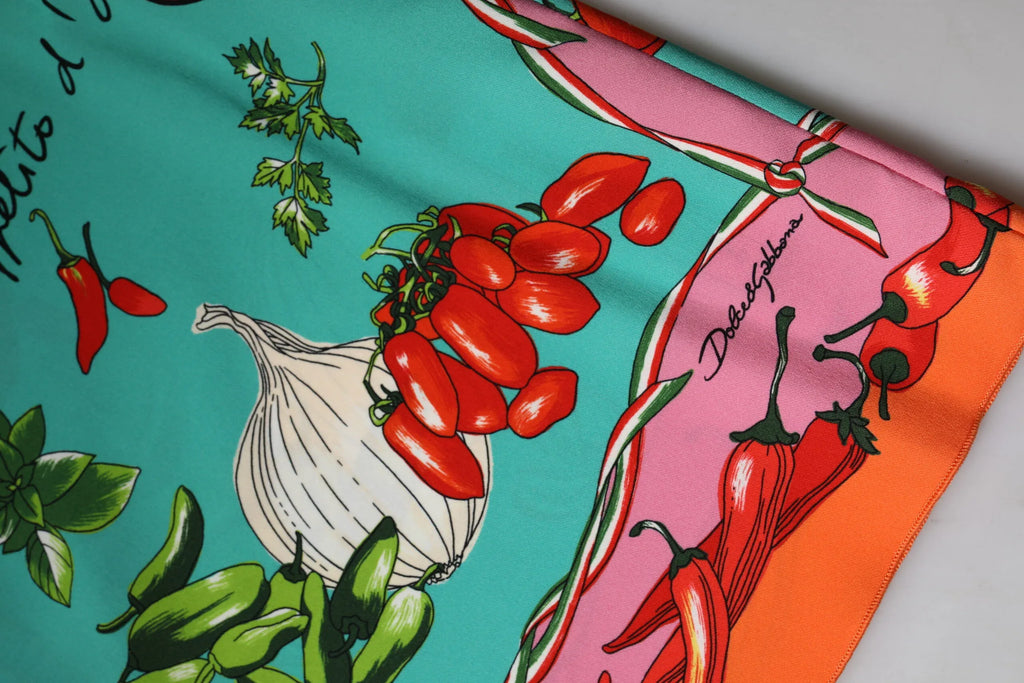 Dolce & Gabbana Multicolor Floral Silk Sleeveless Tank Top - Zeiniez