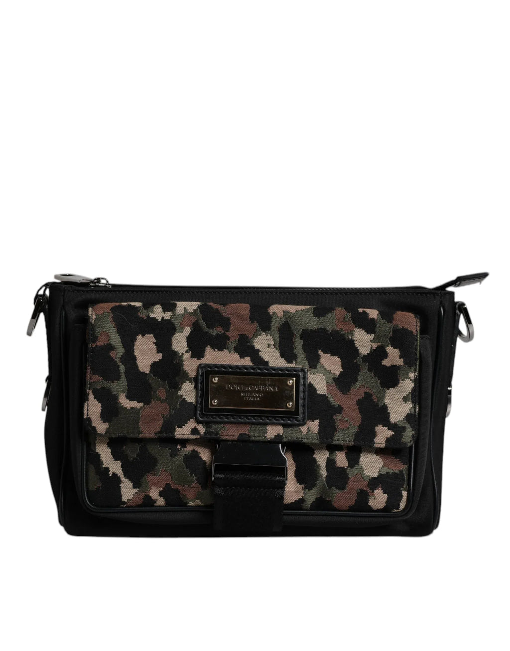 Dolce & Gabbana Multicolor Leopard Jacquard Crossbody Bag - Zeiniez