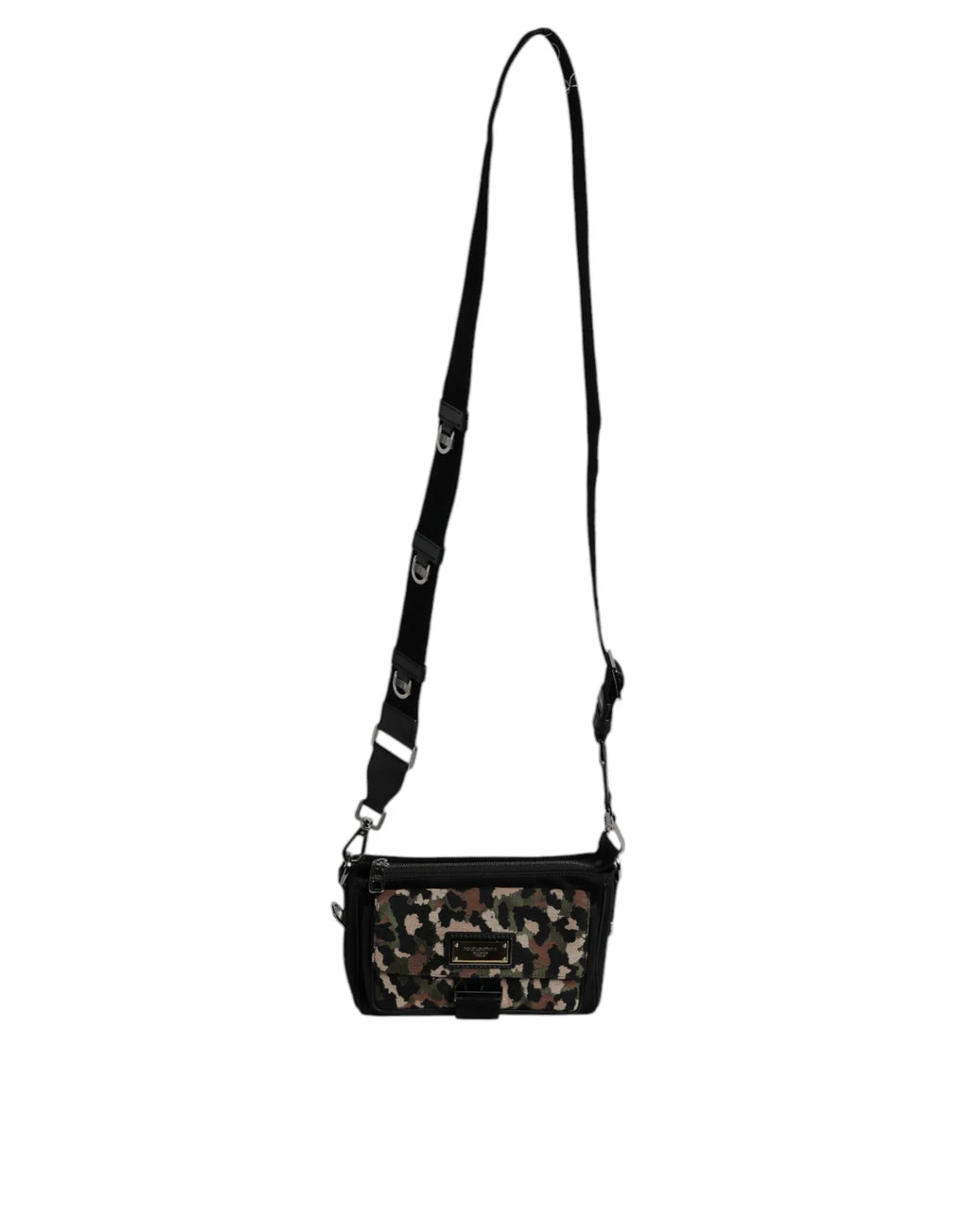 Dolce & Gabbana Multicolor Leopard Jacquard Crossbody Bag - Zeiniez