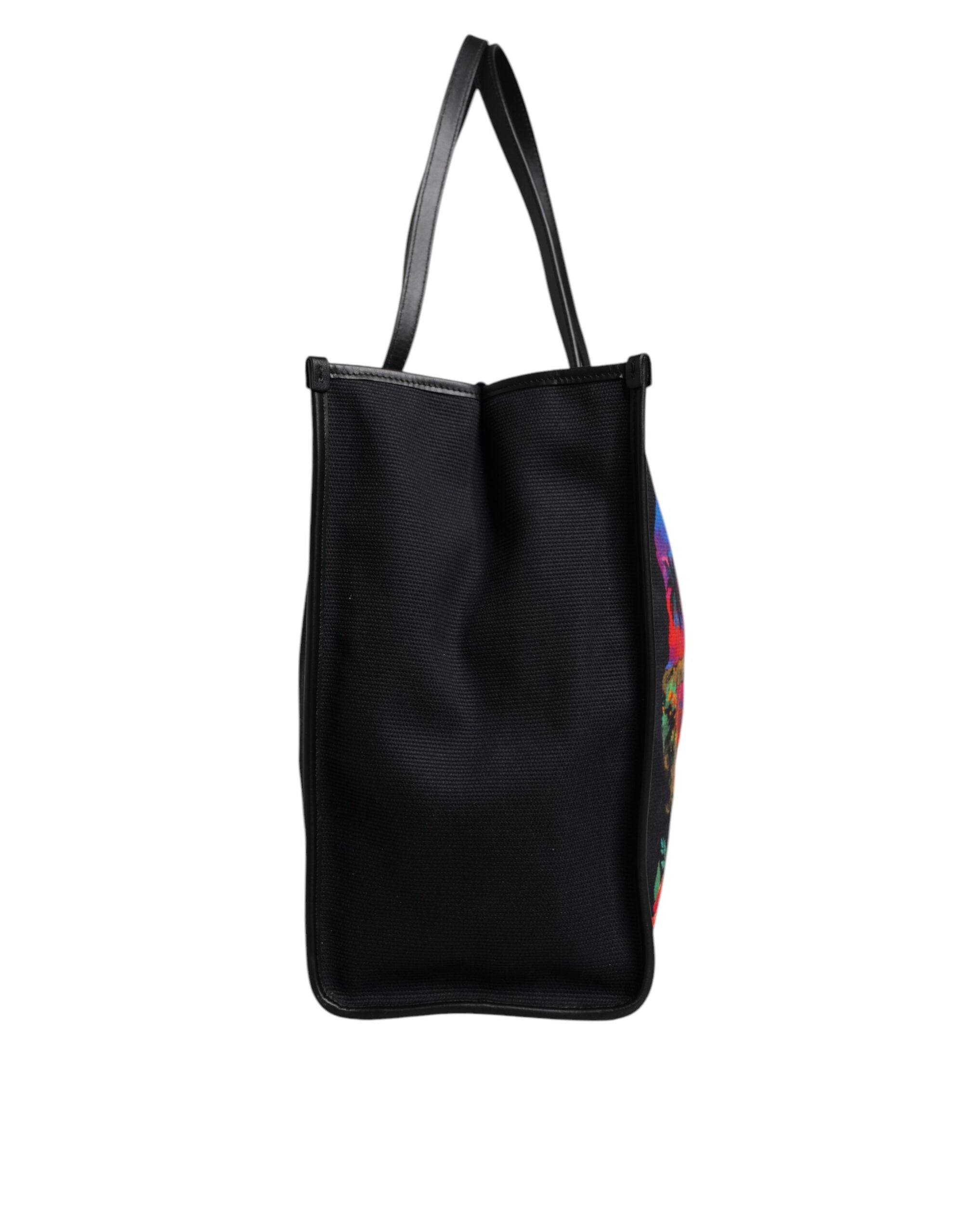 Dolce & Gabbana Multicolor Graphic Printed Top Handle Shopping Tote Bag - Zeiniez