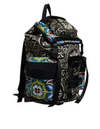 Dolce & Gabbana Multicolor Maiolica Print Nylon Backpack Bag - Zeiniez