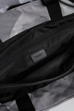 Dolce & Gabbana Black Camouflage Shoulder Strap Logo Plaque Bag - Zeiniez