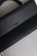 Dolce & Gabbana Blue White Calfskin Leather Crossbody Shoulder Bag - Zeiniez