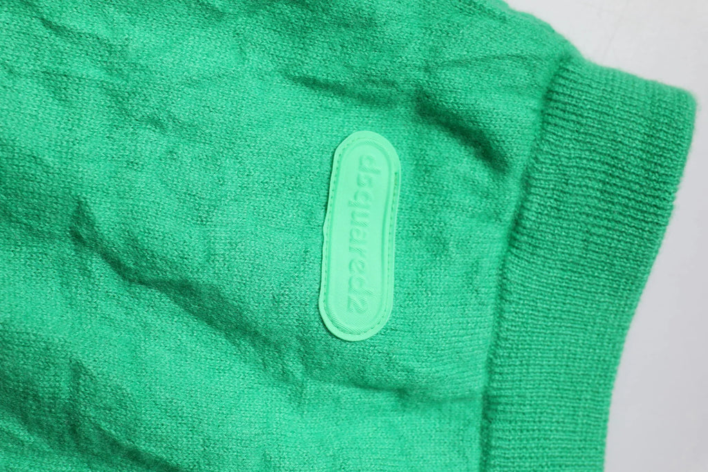 Dsquared² Green Cotton Elastic Waist Men Casual Pants - Zeiniez