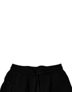 Dolce & Gabbana Black Cotton Mid Waist Jogger Sweatpants Pants - Zeiniez