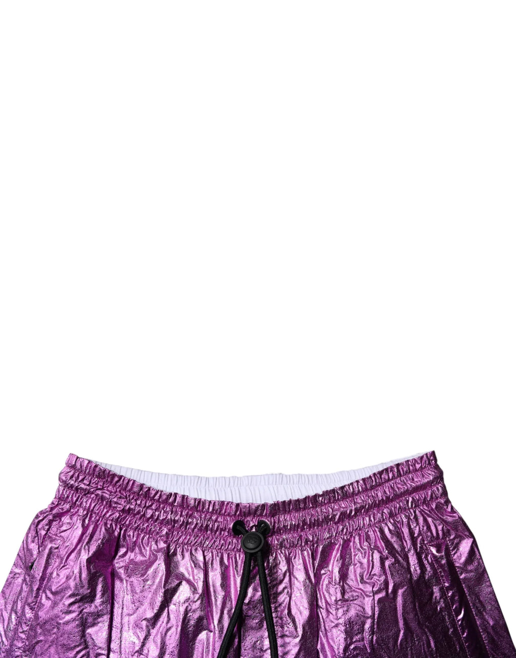 Dolce & Gabbana Metallic Pink Purple Two Tone Bermuda Shorts - Zeiniez