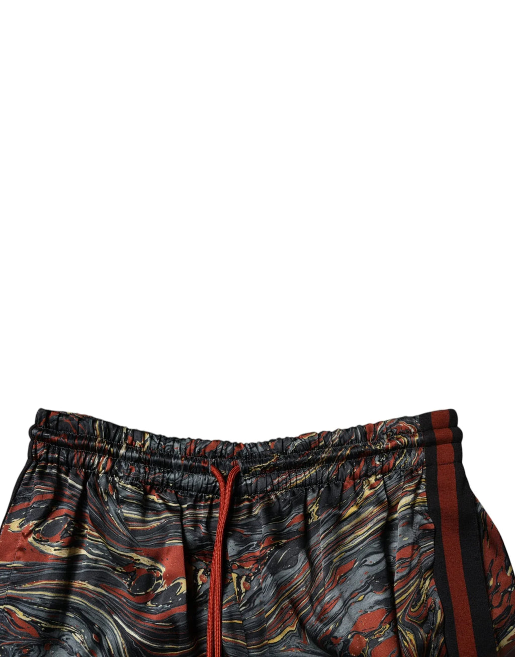 Dolce & Gabbana Multicolor Marble Print Trouser Bermuda Shorts - Zeiniez