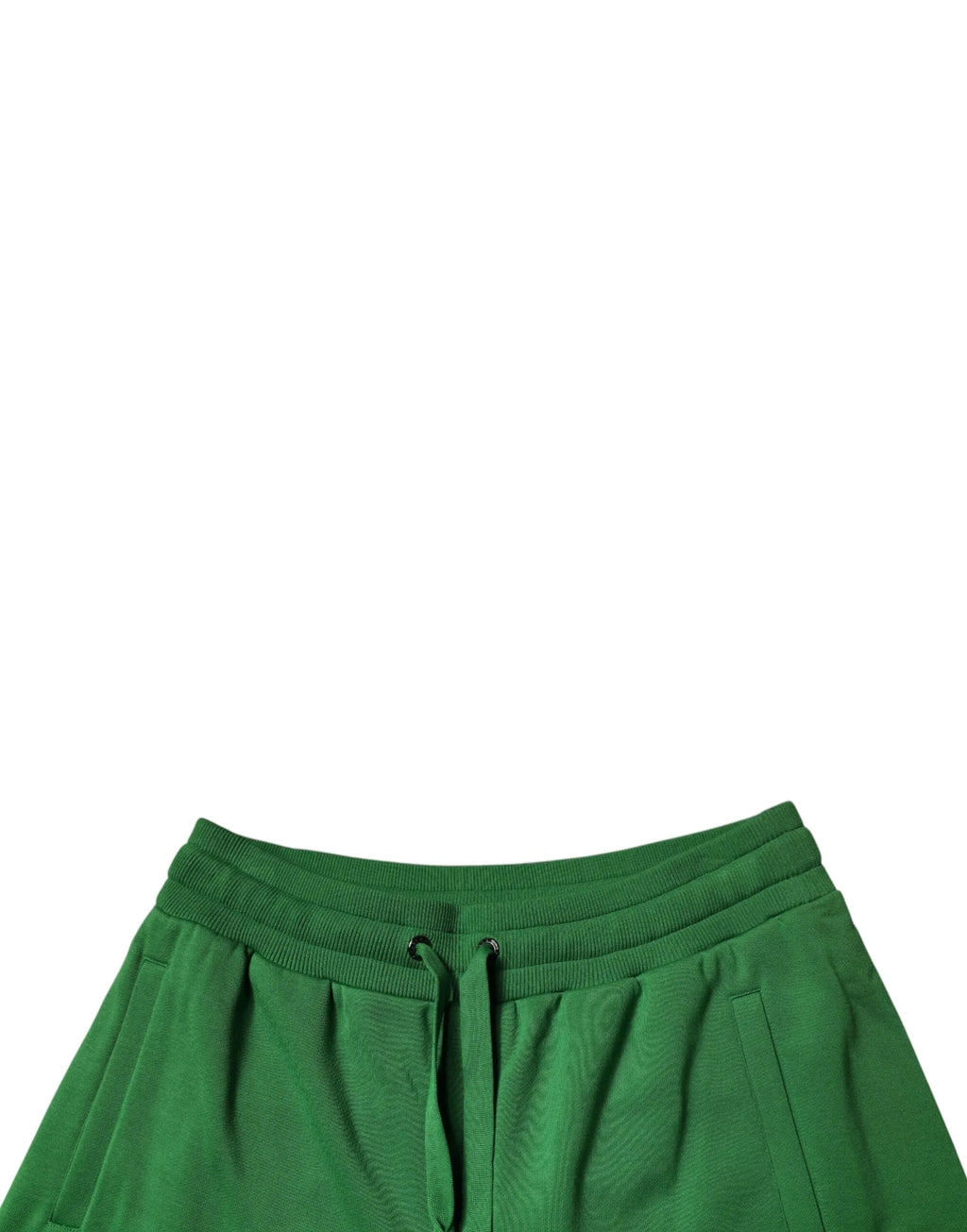 Dolce & Gabbana Green Cotton Men Sweatshorts Bermuda Shorts - Zeiniez