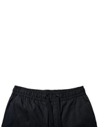 Dolce & Gabbana Black Cotton Sweatshorts Men Bermuda Shorts - Zeiniez