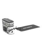 Dolce & Gabbana Black White Leather Scribble Embossed Logo Airpods Case - Zeiniez