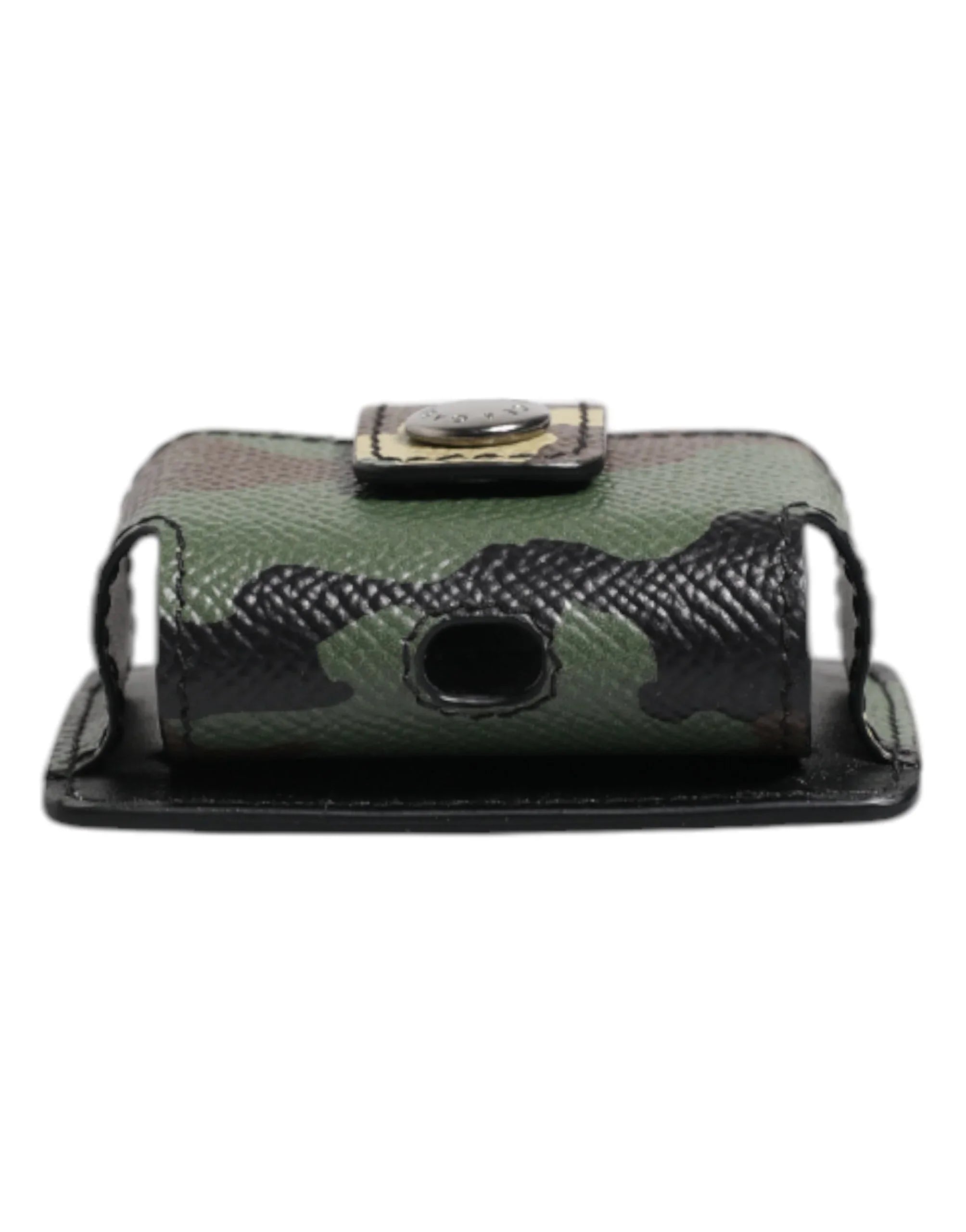 Dolce & Gabbana Multicolor Camouflage Leather Airpods Case - Zeiniez