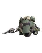 Dolce & Gabbana Multicolor Camouflage Animal Silhouette Keychain Keyring - Zeiniez