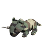 Dolce & Gabbana Multicolor Camouflage Animal Silhouette Keychain Keyring - Zeiniez