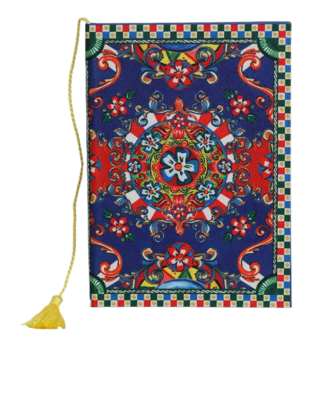 Dolce & Gabbana Multicolor Polyester Carretto Siciliano Print Notebook - Zeiniez