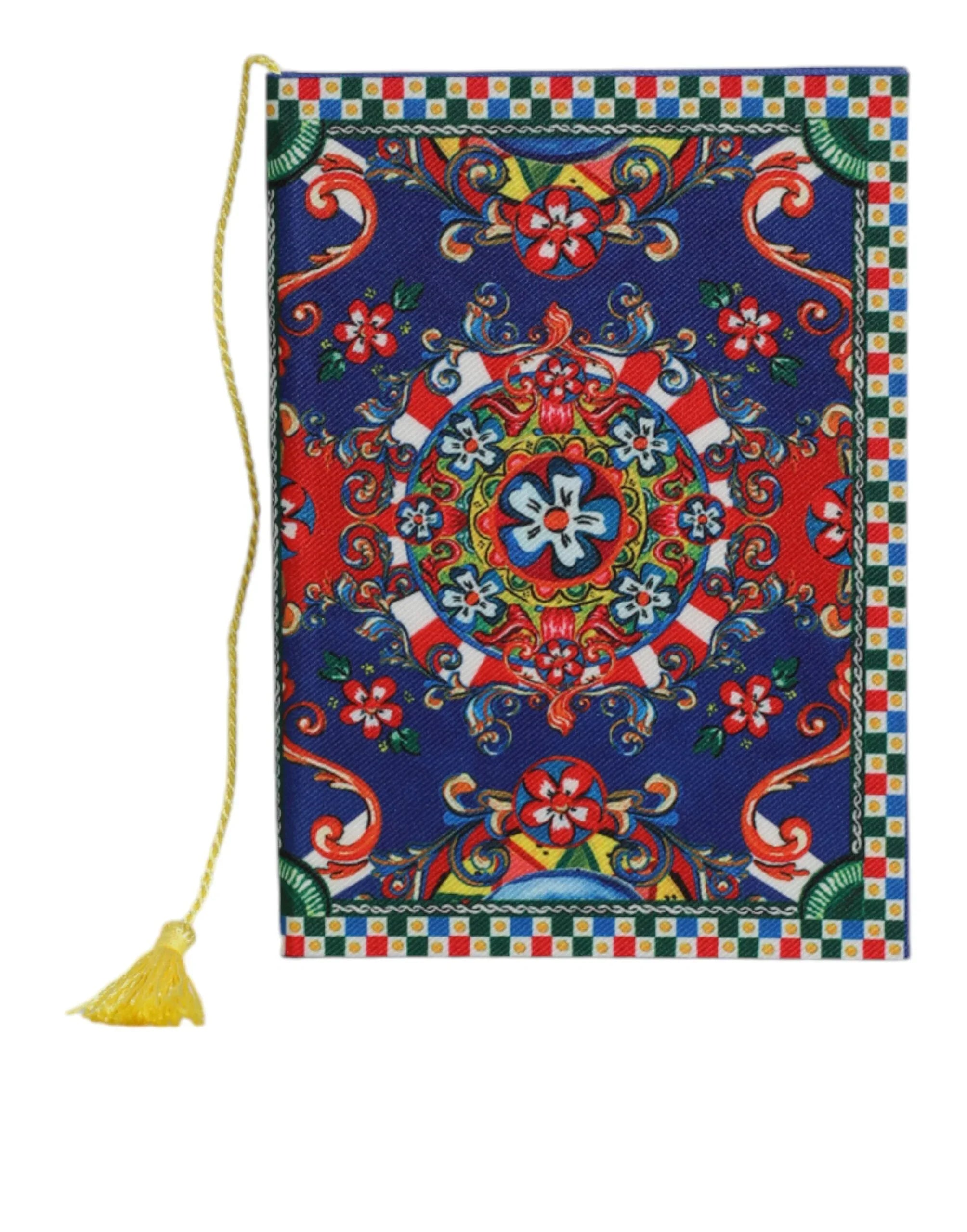 Dolce & Gabbana Multicolor Polyester Carretto Siciliano Print Notebook - Zeiniez