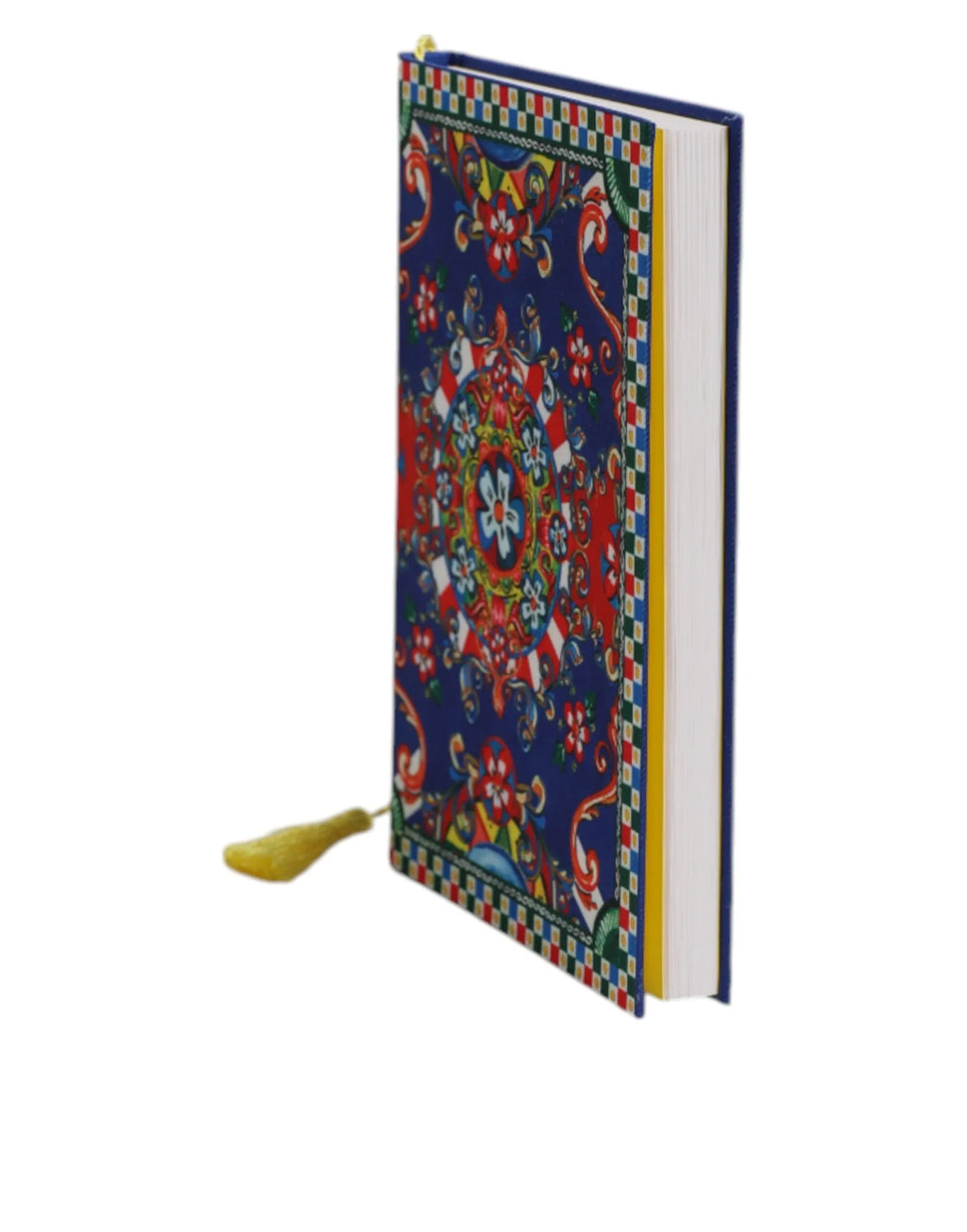 Dolce & Gabbana Multicolor Polyester Carretto Siciliano Print Notebook - Zeiniez