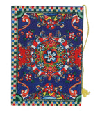 Dolce & Gabbana Multicolor Polyester Carretto Siciliano Print Notebook - Zeiniez