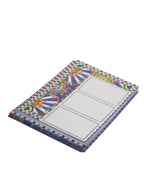 Dolce & Gabbana Multicolor Carretto Siciliano Envelope Post Card Holder - Zeiniez