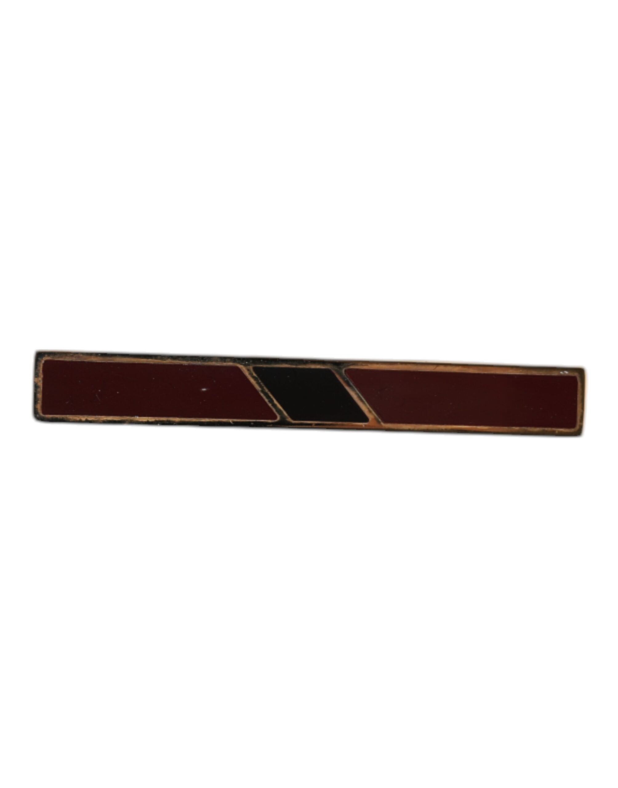 Dolce & Gabbana Multicolor Gold Tone Brass Tie Clip Bar - Zeiniez
