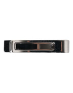 Dolce & Gabbana Silver Tone Brass Logo Branded Tie Clip Bar - Zeiniez