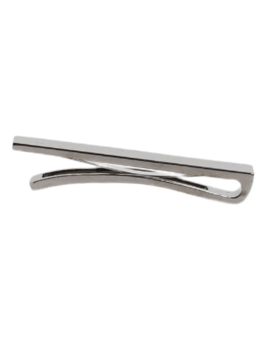 Dolce & Gabbana Black Tone Brass Logo Branded Tie Clip Bar - Zeiniez