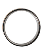 Dolce & Gabbana Gold Silver Tone Real Brass DG Logo Ring - Zeiniez