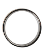 Dolce & Gabbana Gold Silver Tone Real Brass DG Logo Ring