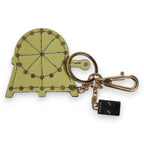 Dolce & Gabbana Multicolor Gold Tone Carretto Keychain Keyring - Zeiniez