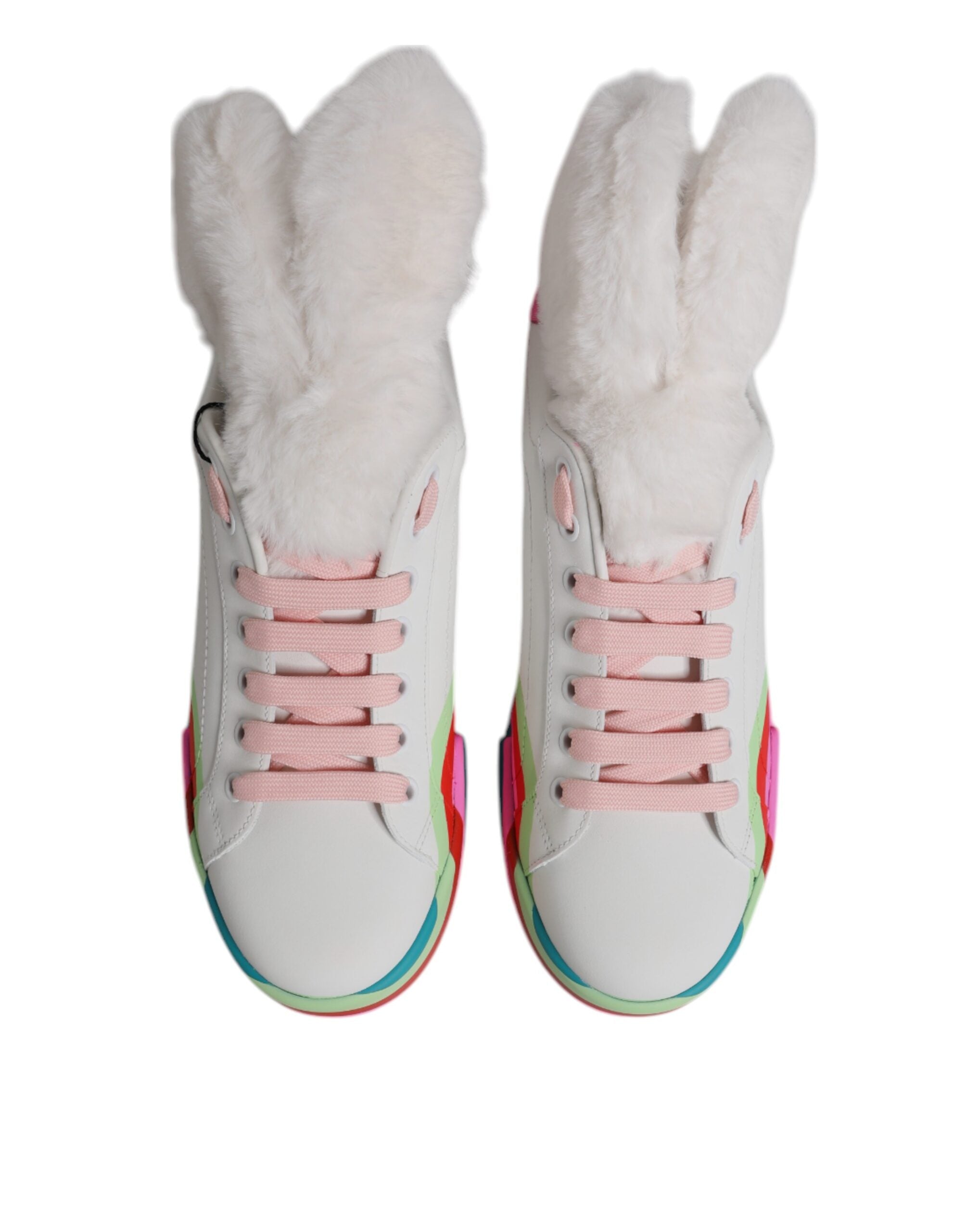 Dolce & Gabbana Multicolor Low Top Trainers Sneakers Shoes - Zeiniez