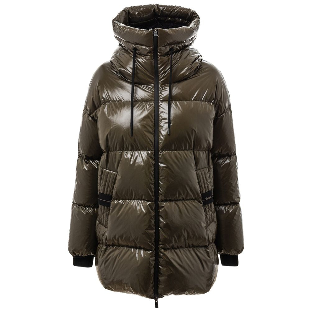 Herno Green Polyamide Parka - Zeiniez