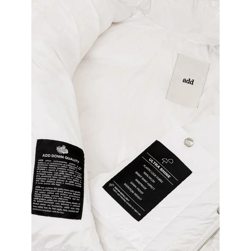 Add White Polyamide Coat - Zeiniez