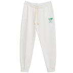 Casablanca White Cotton Athletic Pants - Zeiniez