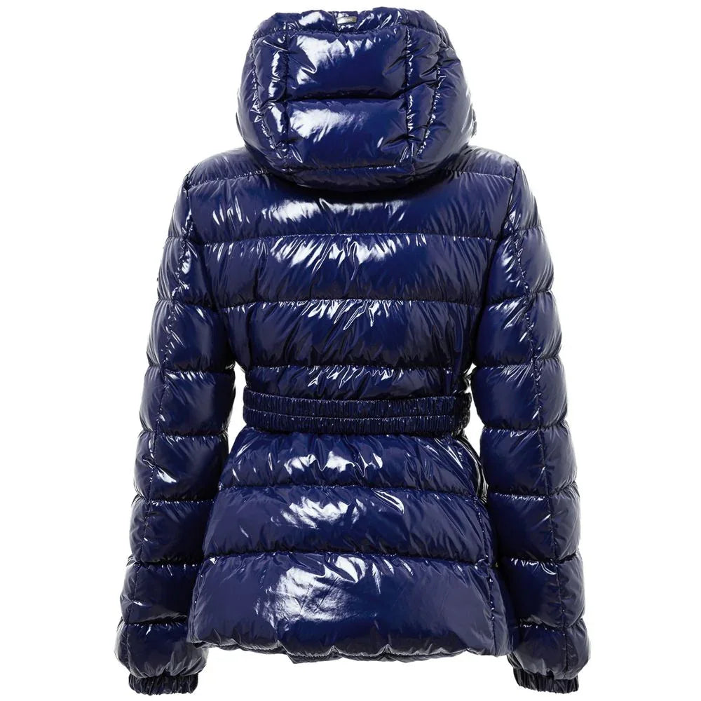 Herno Blue Polyamide Coat - Zeiniez