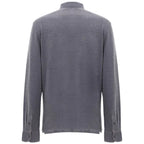 Corneliani Blue Cotton Polo Shirt - Zeiniez