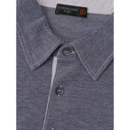 Corneliani Blue Cotton Polo Shirt - Zeiniez