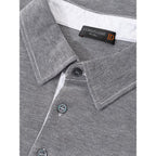 Corneliani Gray Cotton Polo Shirt - Zeiniez