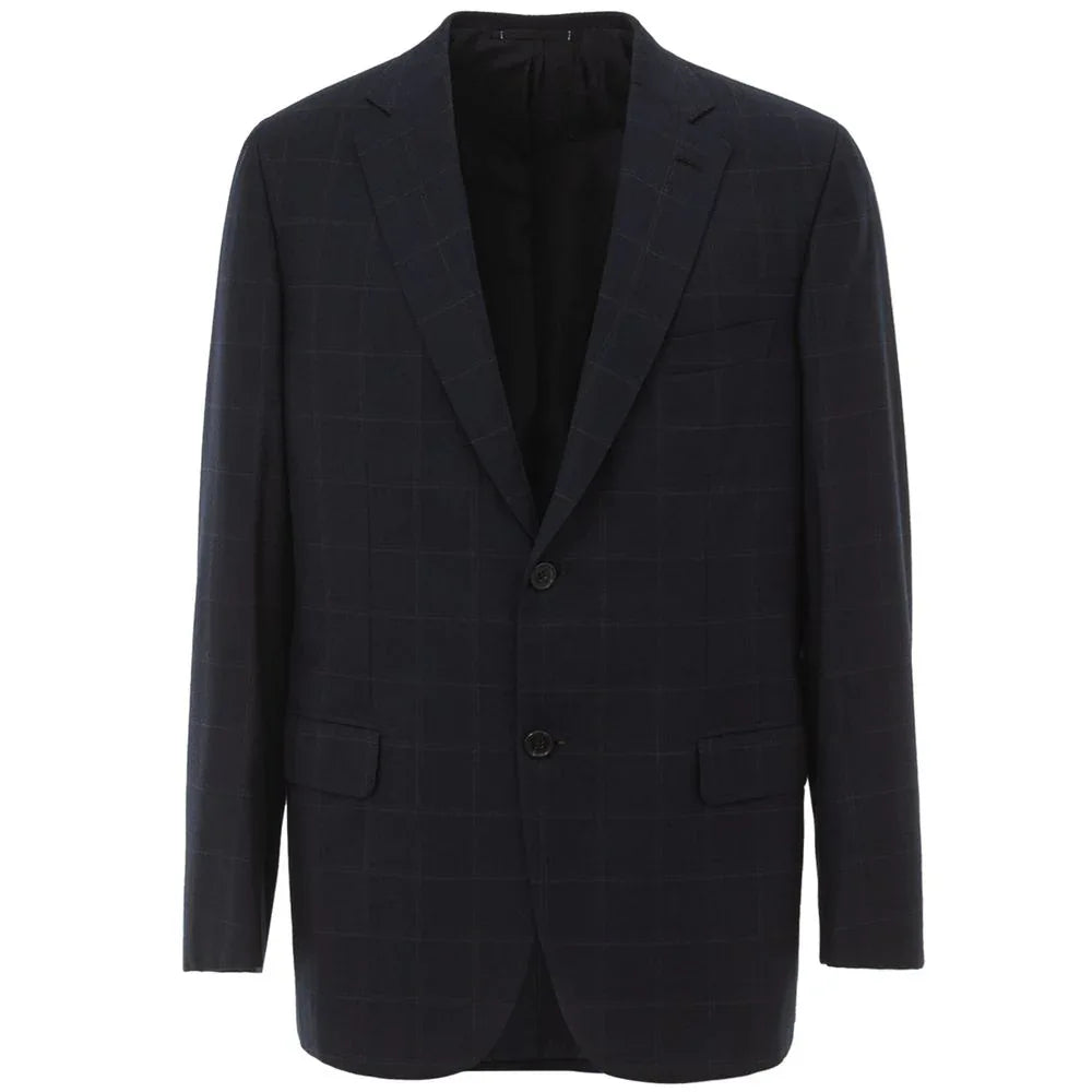 Brioni Blue Wool Blazer - Zeiniez