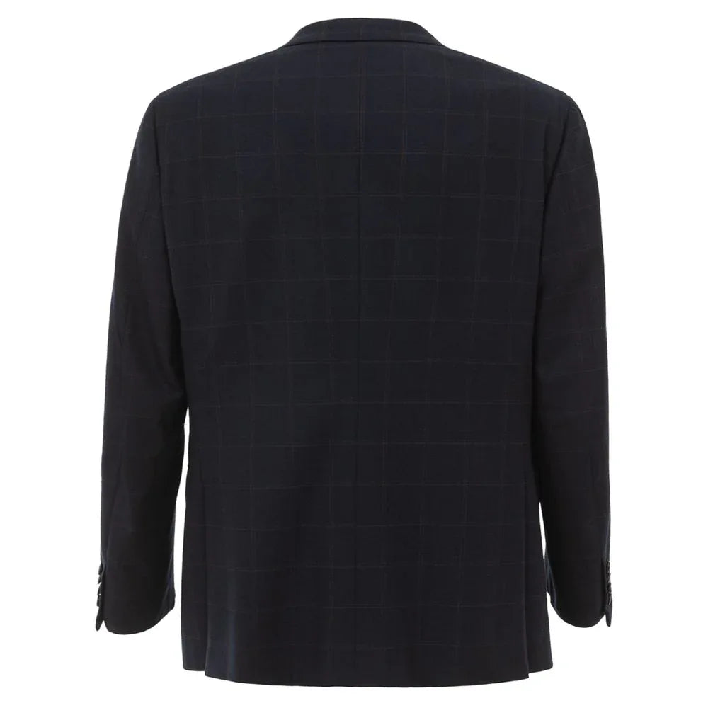 Brioni Blue Wool Blazer - Zeiniez