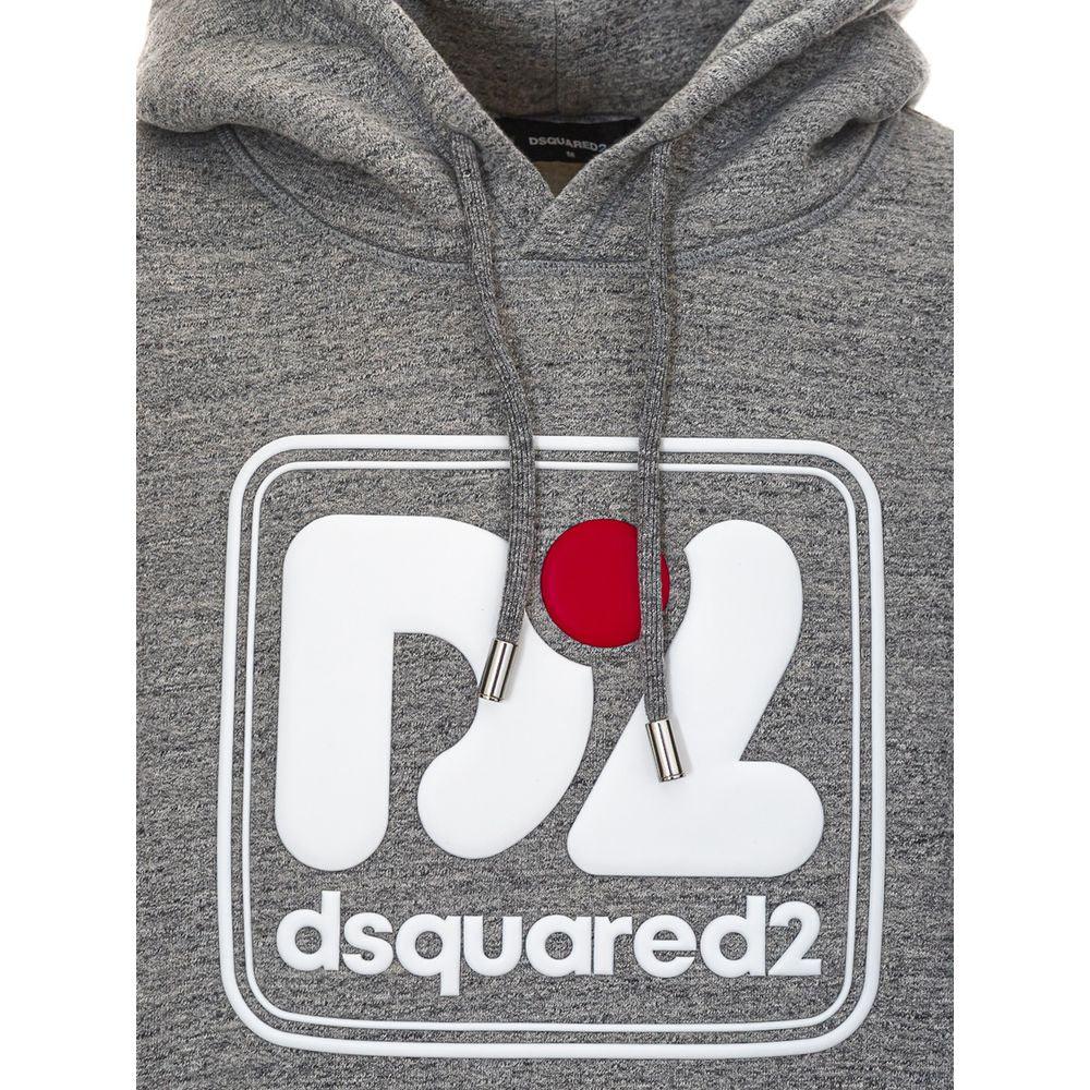Dsquared² Gray Cotton Sweatshirt - Zeiniez