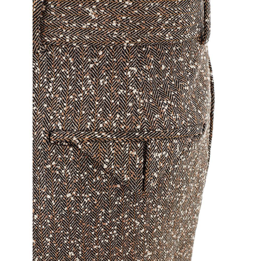 Bottega Veneta Multicolor Viscose Casual Pants - Zeiniez