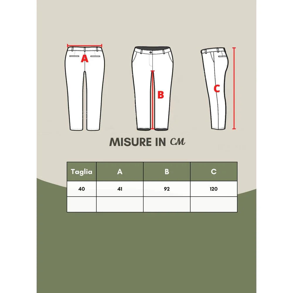 Bottega Veneta Multicolor Viscose Casual Pants - Zeiniez