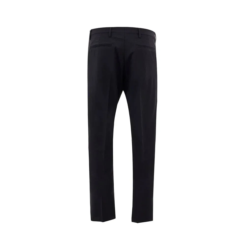Valentino Black Wool Dress Pants - Zeiniez