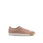 Bally Pink Fabric And Leather Low Top Sneakers - Zeiniez
