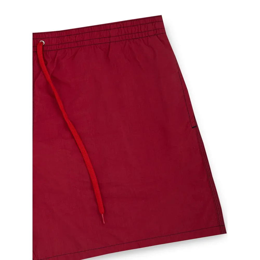 Malo Red Polyester Swim Shorts - Zeiniez