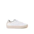 P448 White Leather Low Top Sneakers - Zeiniez